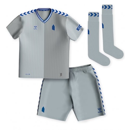 Maillot de foot Everton Dwight McNeil #7 Troisième enfant 2023-24 Manches Courte (+ pantalon court)